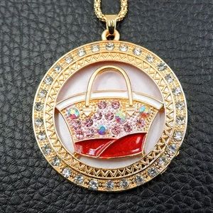 Handbag Charm Necklace